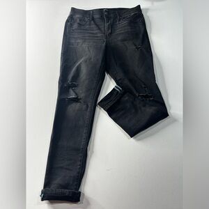 LuLaRoe Size 30 Distressed Black Women's Jeans
